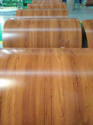 China Wood-Like Appearance Prepainted Aluminium Coil for Building Materials for sale