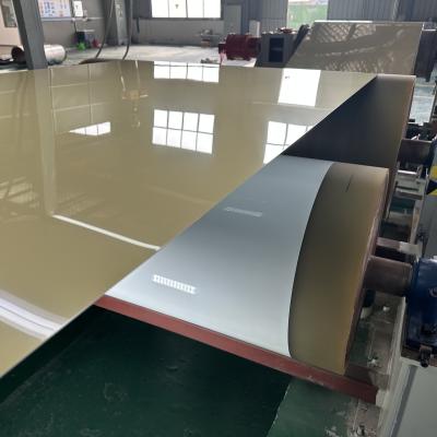 China Colored Coated Aluminum Roll Pre-coated Aluminum Flat Sheet Paint Coating Aluminum Flatstock for sale