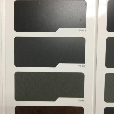 China Wire Drawing Finish Colored Aluminum Coil Alloy 3003 24 Gauge Prepainted Aluminium Sheet For Interior Decoration Panel for sale