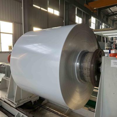 China Fabricante de bobinas de aluminio recubiertas de color blanco para la producción Lavadora en venta