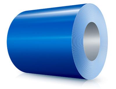 China La bobina de aluminio revestida del color del grueso de la capa de pintura 0.50m m de PVDF prepintó la placa de aluminio utilizada para cubrir la construcción en venta