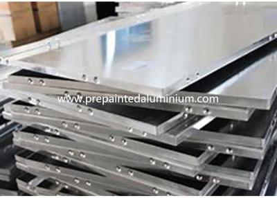 China 30-2500 mm Width Aluminium Plain Sheet For Reflector Lamps / Billboards / Signs for sale