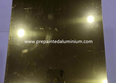 Chine Le stratifié en aluminium d'éclairage de feuille de finition de miroir d'EN572 1mm 1250mm a poli anodisé à vendre