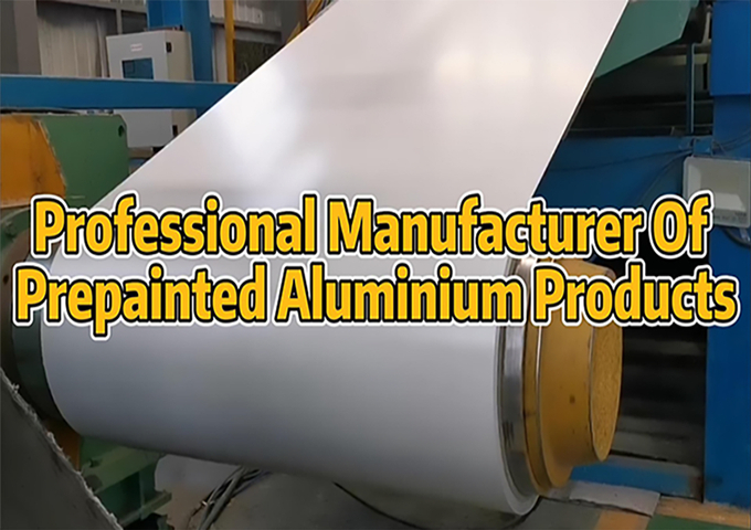 Professional Manufacturer Of Prepainted Aluminum Products From China