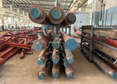 China Hot Water Boiler Header Manifold Horizontal Copper Boiler Header for sale