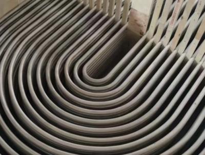 China Tubo de serpentina desnudo Concha personalizada y intercambiador de calor de tubo 1500 mm en venta