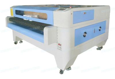 China 1810 Auto feeding fabric CO2 Laser cutting machine with auto rool device for leather paper for sale
