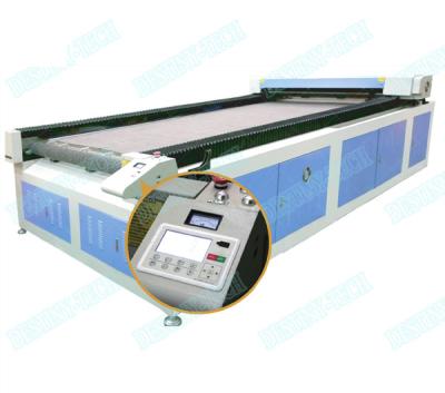China Fabric cutting DT-1630 safa fabric special auto-feed fabric CO2 laser cutting machine for sale