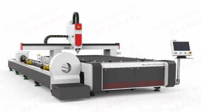 China Metal cutting DT-1530 Fiber 500W/750W/1000W/1500W/2000W 3m/6m pipe&sheet AIO laser cutting machine for sale