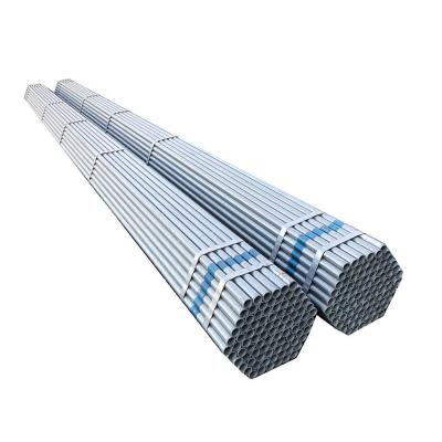 China ASTM Pre Galvanized Steel Pipe , A106 A333 A53 Gi Round Tube For Construction for sale