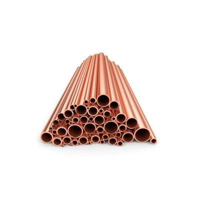 China Tubulações puras do tubo de cobre do fabricante C12300 C12200 C11000 99,9% do tubo de cobre à venda