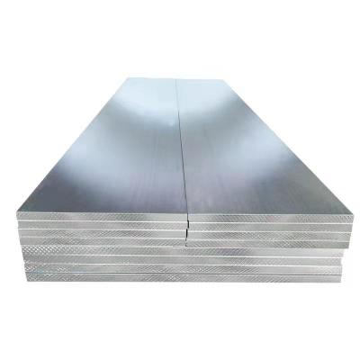 China 6061 industriais chapa metálica de alumínio, placa da liga de alumínio com superfície lustrada escovada à venda
