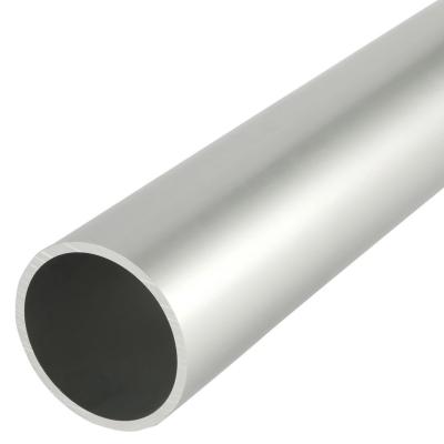 China 6063 6061 Aluminium Hollow Pipe , Aluminum Alloy Tube With Rectangular Square Shape for sale