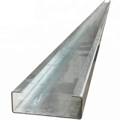 China Industrial Galvanized Steel U Channel , Structural Steel C Channel AiSi ASTM Standard for sale