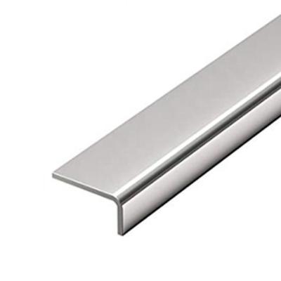 China Hot Cold Rolled Stainless Steel Angle Profile With 410 420 430 2205 Material for sale