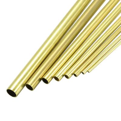 China Air Conditioner Water Copper Brass Metals Tube Pipe 6mm 8mm ASTM CuZn37 CuZn40 Te koop