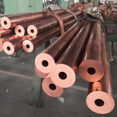China ASTM Hollow Copper Brass Pipe Tube CuZn37 CuZn40 C17500 C17510 0.2 - 120mm for sale