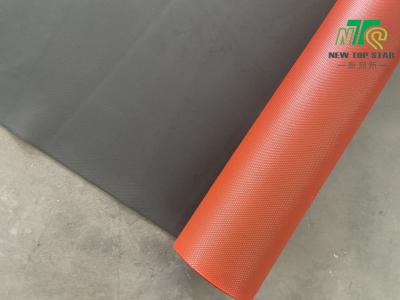 China HD EVA LVT Flooring Underlayment , 140kg/m3 Floating Black Foam Underlay for sale