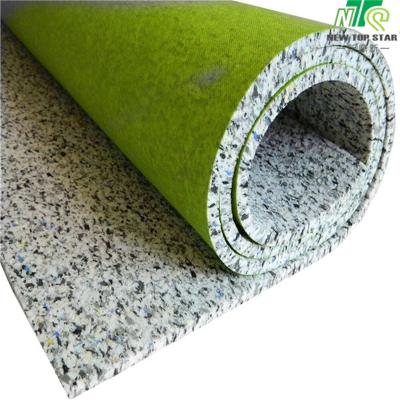 中国 柔らかいステップ カーペットは住宅のための下にあられたリサイクルされた繊維を感じた 販売のため