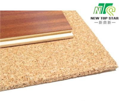 China 12mm Eco Cork Underlayment Floor Sheets 220kg/cbm Super Dik Te koop