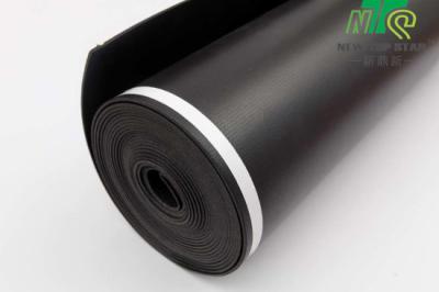 China Moisture Barrier Black EVA Foam Underlayment 3mm 200sqft/Roll for sale