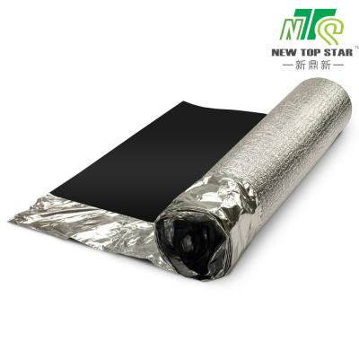 China 3 in 1 Premium Flooring Underlayment 110kg/m3 Vapour Barrier Underlay For Laminate for sale