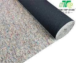 China El fieltro estupendo de la alfombra del mudo 6m m fue la base de 900g/m2 para el suelo flotante en venta