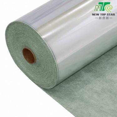 China 3 In 1 2mm EVA Foam Underlayment Roll Silver Vapor 200SQ.FT for sale