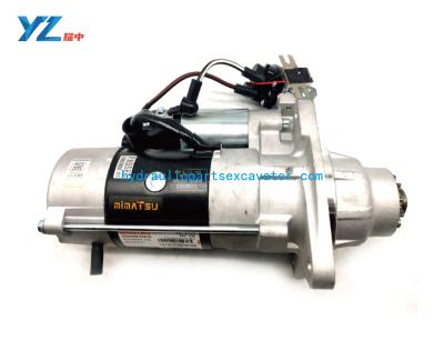 China 6D24 graafwerktuig Starter Motor 24V 9.0KW 11T M9T60171 ME152487 voor SK450 sk480-6 HD2045 Te koop