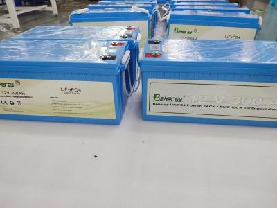 China Pilha plástica UPS Li Ion Battery 300AH bateria do fosfato do ferro do lítio de 12 volts à venda