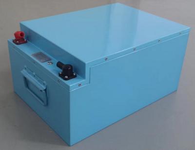 中国 注文車のリチウム イオン電池の金属の箱100ah Lifepo4電池のパック 販売のため