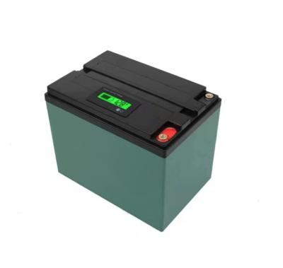 China Het Pak van de Recharegeable12v 50ah Lifepo4 Batterij voor Zonnestraatlantaarn IEC62133 Te koop