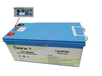 China 200Ah Lifepo4 12V Lithium Battery Pack Rechargeable For Solar System RV for sale