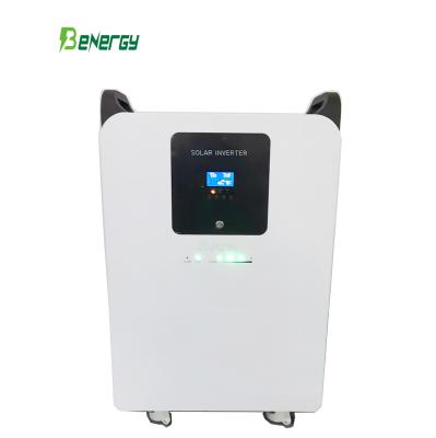 China Bateria de lítio 5KWH LiFePO4 5KW inversor tudo em um sistema de armazenamento de energia para uso doméstico à venda