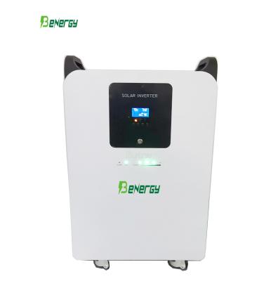 China OEM 5KWH Lifepo4 Solar Battery With 5Kw Inverter Lithium Battery All In One Solar Sytem for sale