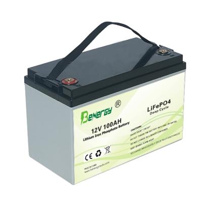 China LiFePo4 12V 100AH Bateria Pack Substitua Bateria de Ácido de Chumbo Para Veículo Elétrico à venda