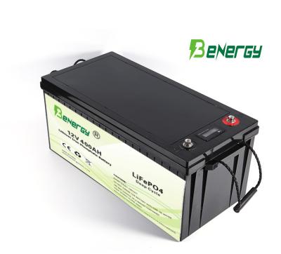 China Paquetes de baterías Lifepo4 de 400AH de 12 voltios con función Bluetooth para RV solar en venta