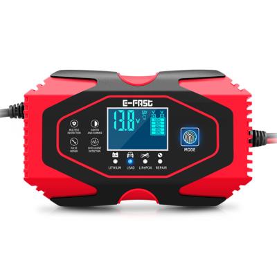 China 6A 12 Volt Motorcycle Car Battery Charger Automatic Smart for sale