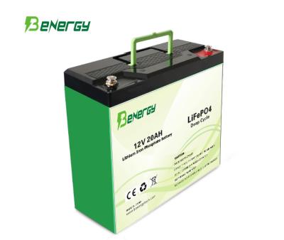 China Rechargeable 20AH 12V Lithium Battery Pack With Max Charge Current 20A for sale