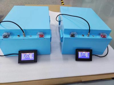 China 48V 230Ah Lithium Iron Phosphate Battery With LCD Screen Electric Boat Battery for sale