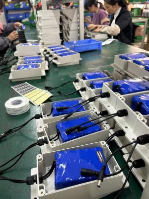China Bateria solar Lifepo4 12V 25AH da luz de rua IEC62133 com conectores à venda