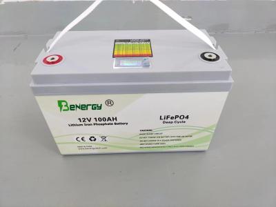 Chine Batterie rechargeable en plastique Lifepo4 12V 100AH ​​EV Batteries à vendre