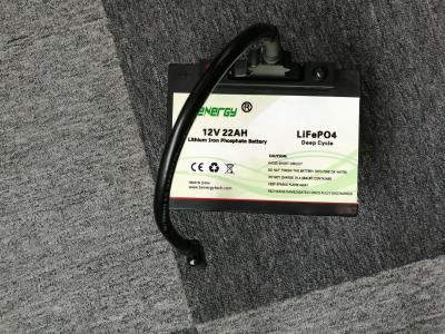 China 12V 22Ah LiFePO4 Golfkarrenbatterie zu verkaufen