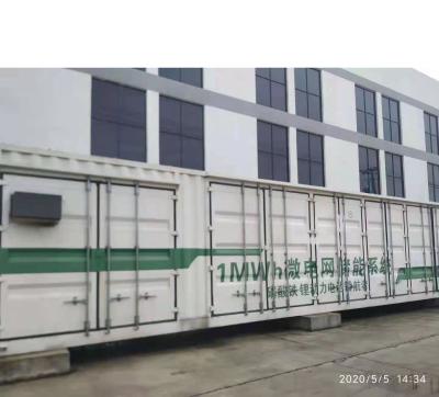 China 1MWH Energy Storage Banks In 20 Ft Containers for sale