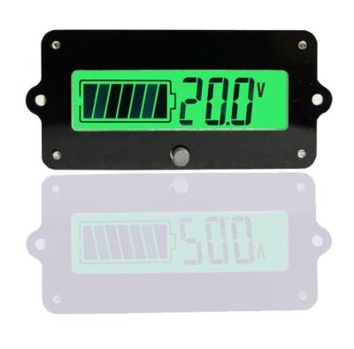 China Lifepo4 SOC Coulometer Indicator Battery 8-80Volt 50A for sale