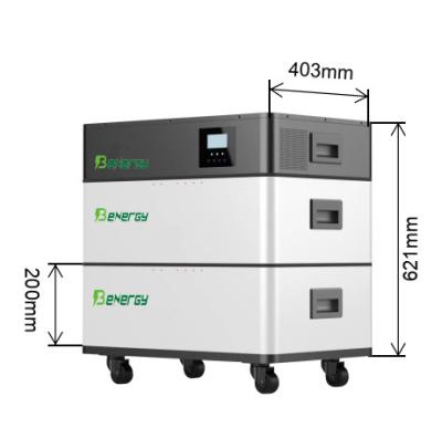 China Lítio Ion Batteries do poder do armazenamento da bateria solar de 16S1P 200Ah 10Kwh Lifepo4 à venda