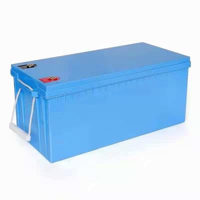 China Lifepo4 Solar Battery 12V 400AH Lead Acid Battery Replacement with bluetooth function for sale