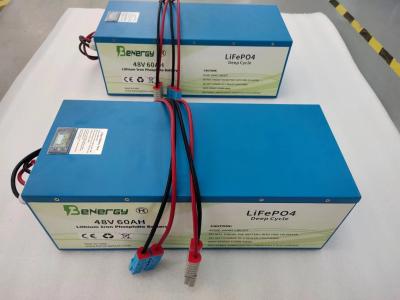 Китай 48 батарея вольта Lifepo4 для батарей лития тележки гольфа 48V 60AH перезаряжаемые продается