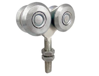 China 1,57 do” bolas de aço de suspensão dos rolos de porta metal galvanizaram a prata à venda