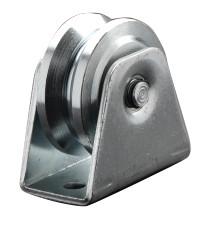 China Y Groove Sliding Gate Wheels 100mm  68mm 78mm for sale
